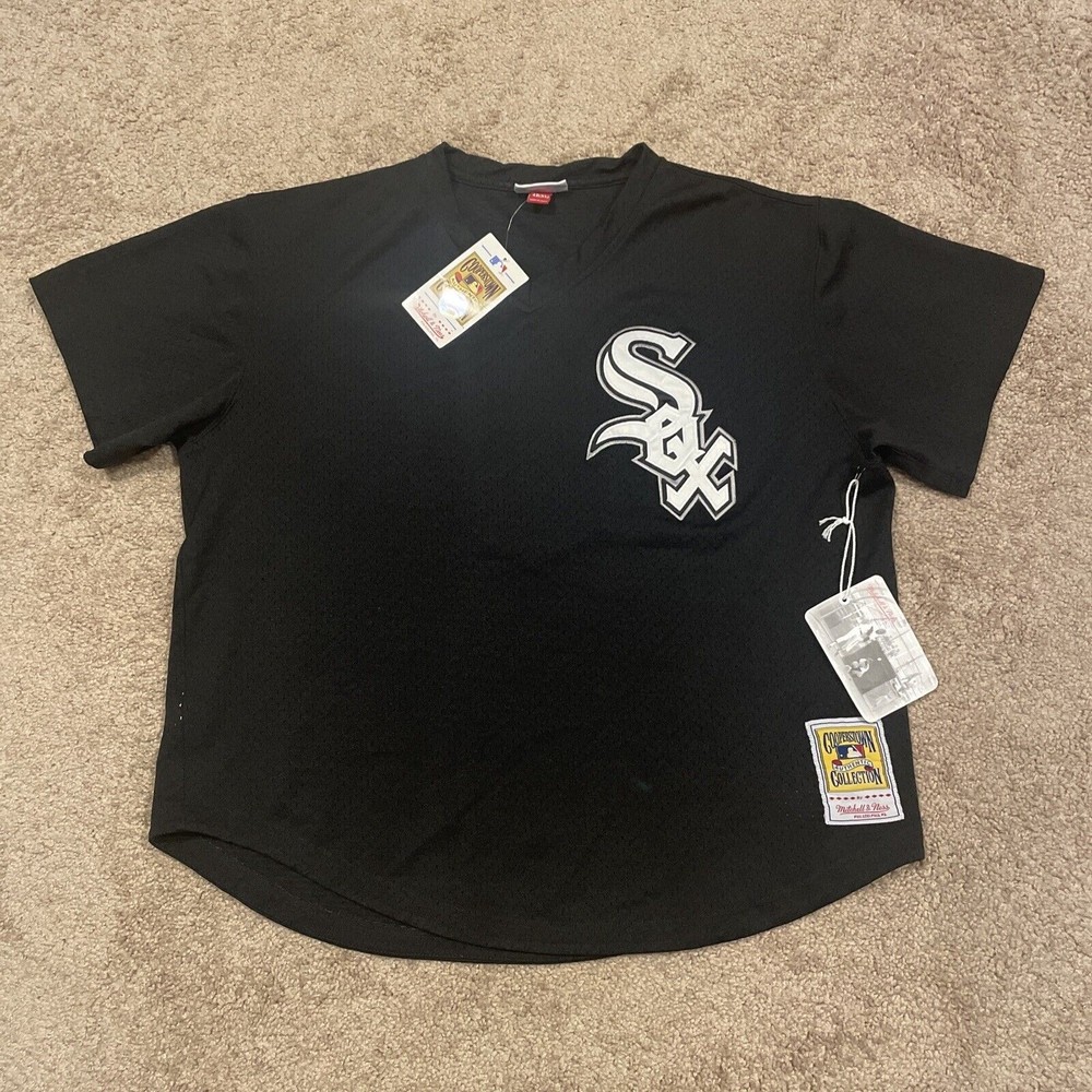 MITCHELL & NESS BO JACKSON PRACTICE JERSEY MEN’S CHICAGO WHITE SOX #8 Size XL